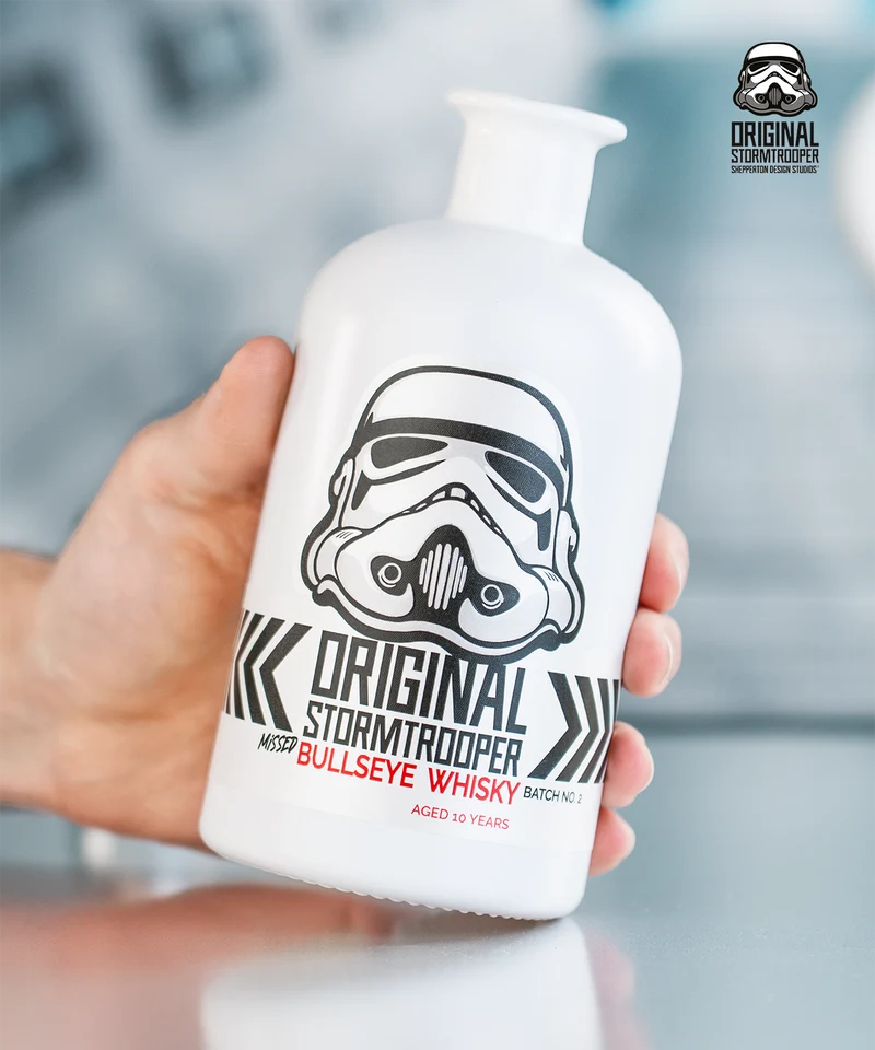 Original Stormtrooper Missed Bullseye Whisky inklusive 2 Gläser