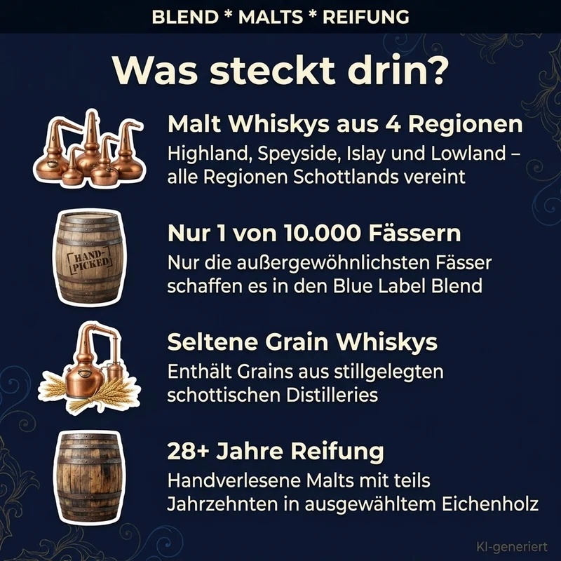 Johnnie Walker Blue Label James Jean 0,7l, alc. 40 Vol.-%