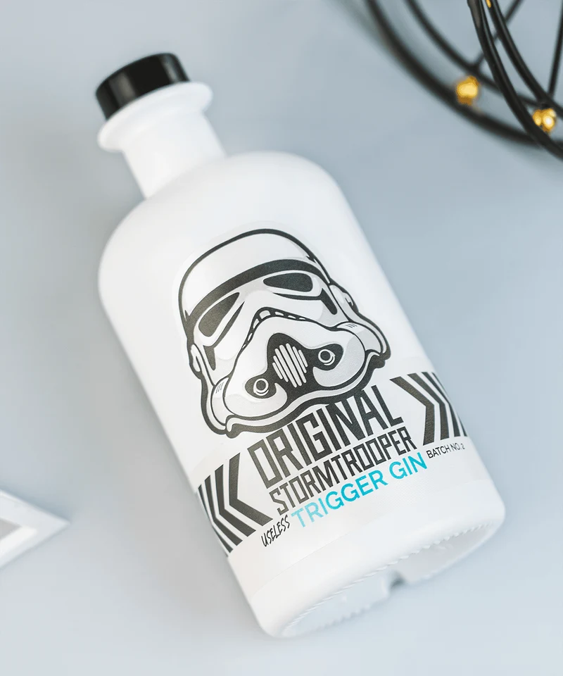 Original Stormtrooper Useless Trigger Gin inkl. 2 Gläser