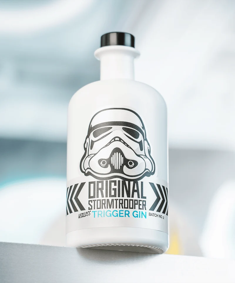 Original Stormtrooper Useless Trigger Gin inkl. 2 Gläser