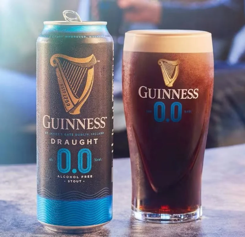 Guinness Draught Stout Alkoholfrei 24x0,44l, alc. 0,0 Vol.-%