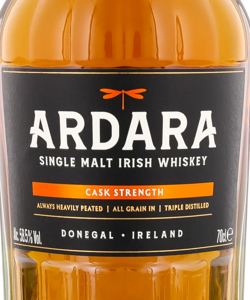 Ardara Cask Strength Single Malt Irish Whiskey