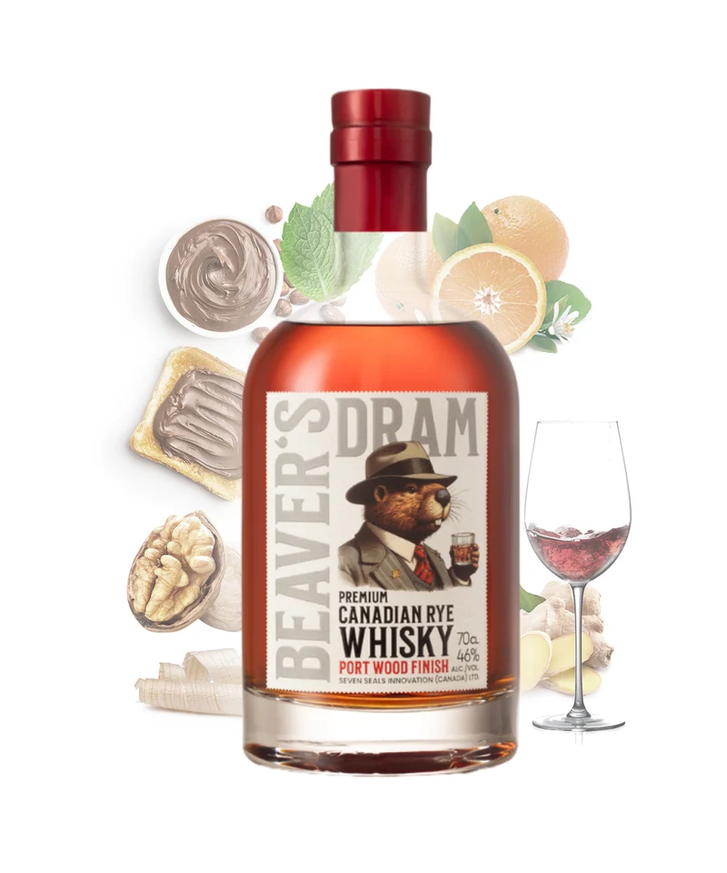 Beavers Dram Port Wood Finish
