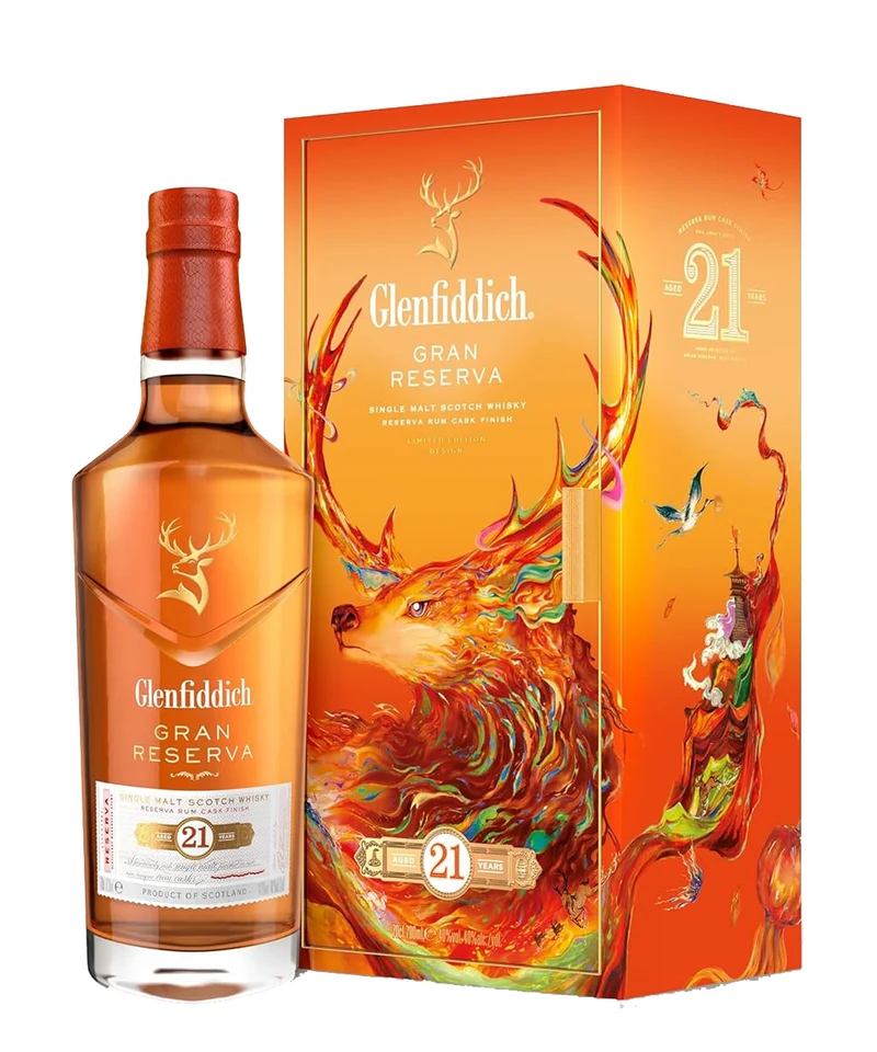 Glenfiddich 21 Rum Cask Finish Chinese New Year 2025