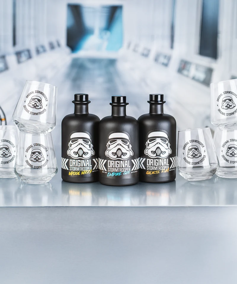 Original Stormtrooper Trilogie inklusive 6 Gläser