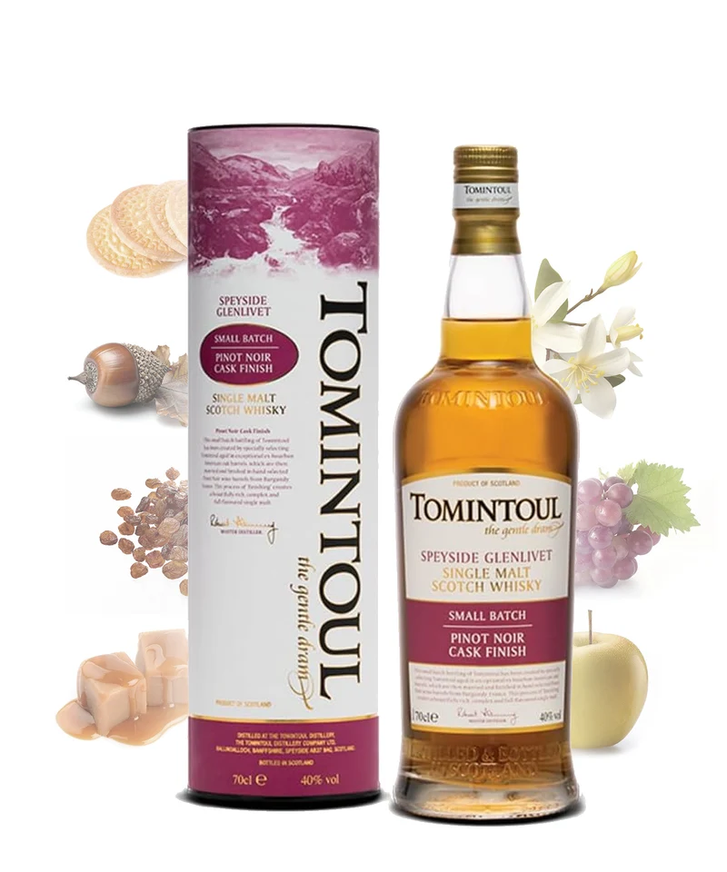Tomintoul Pinot Noir Cask Finish