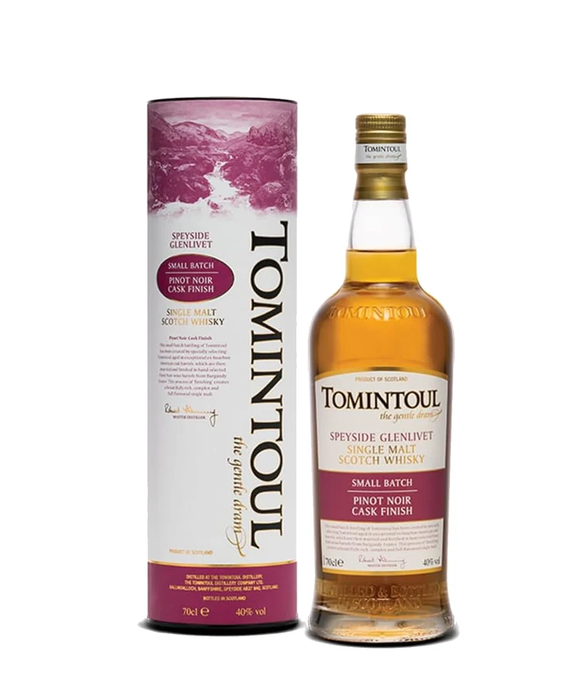 Tomintoul Pinot Noir Cask Finish