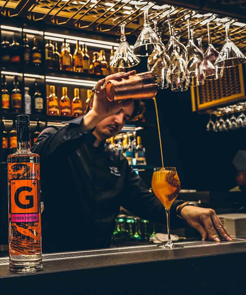 G+ DANGER LINE Flower Edition London Dry Gin