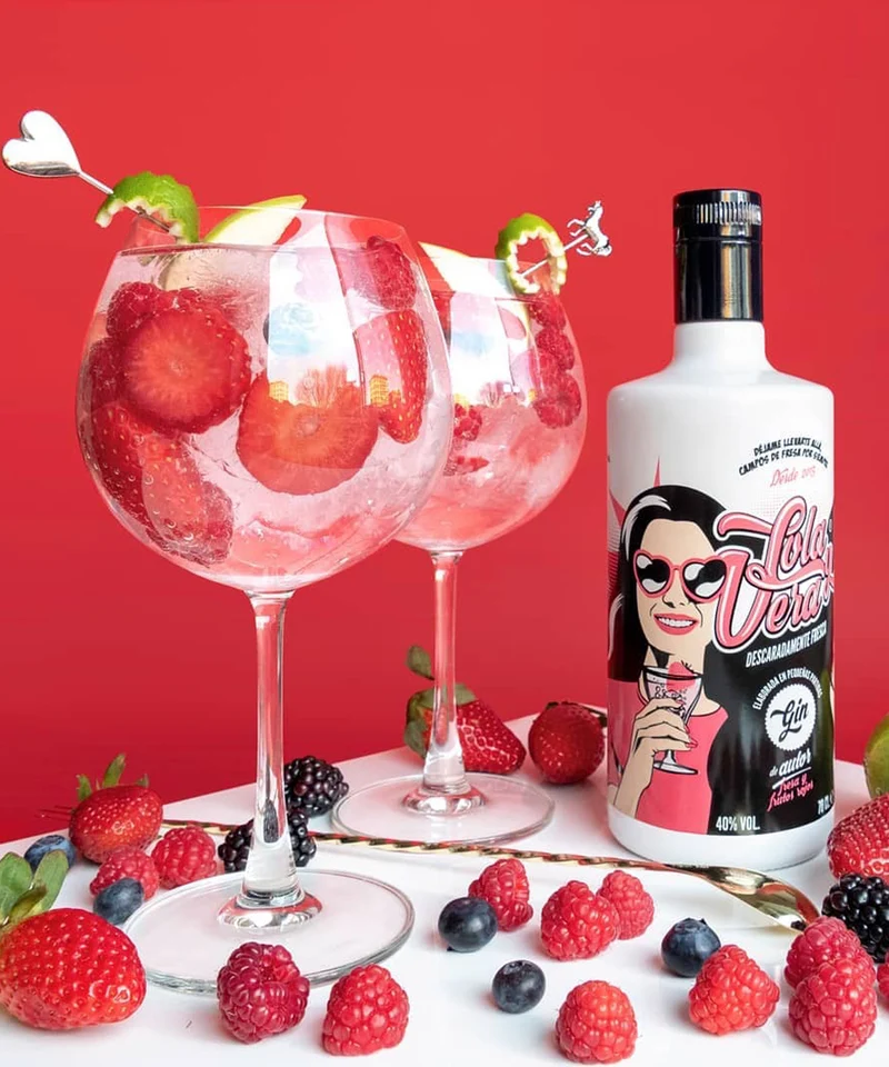 Lola Y Vera Erdbeer Gin