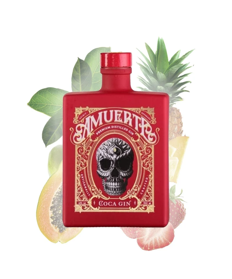 Amuerte Coca Leaf Gin Red Edition