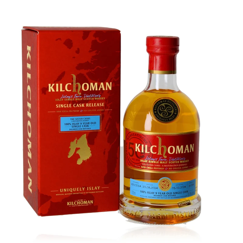 Kilchoman Sister Cask 2014/2024 Cask 650/2014 0,7l, alc. 55,3 Vol.-%