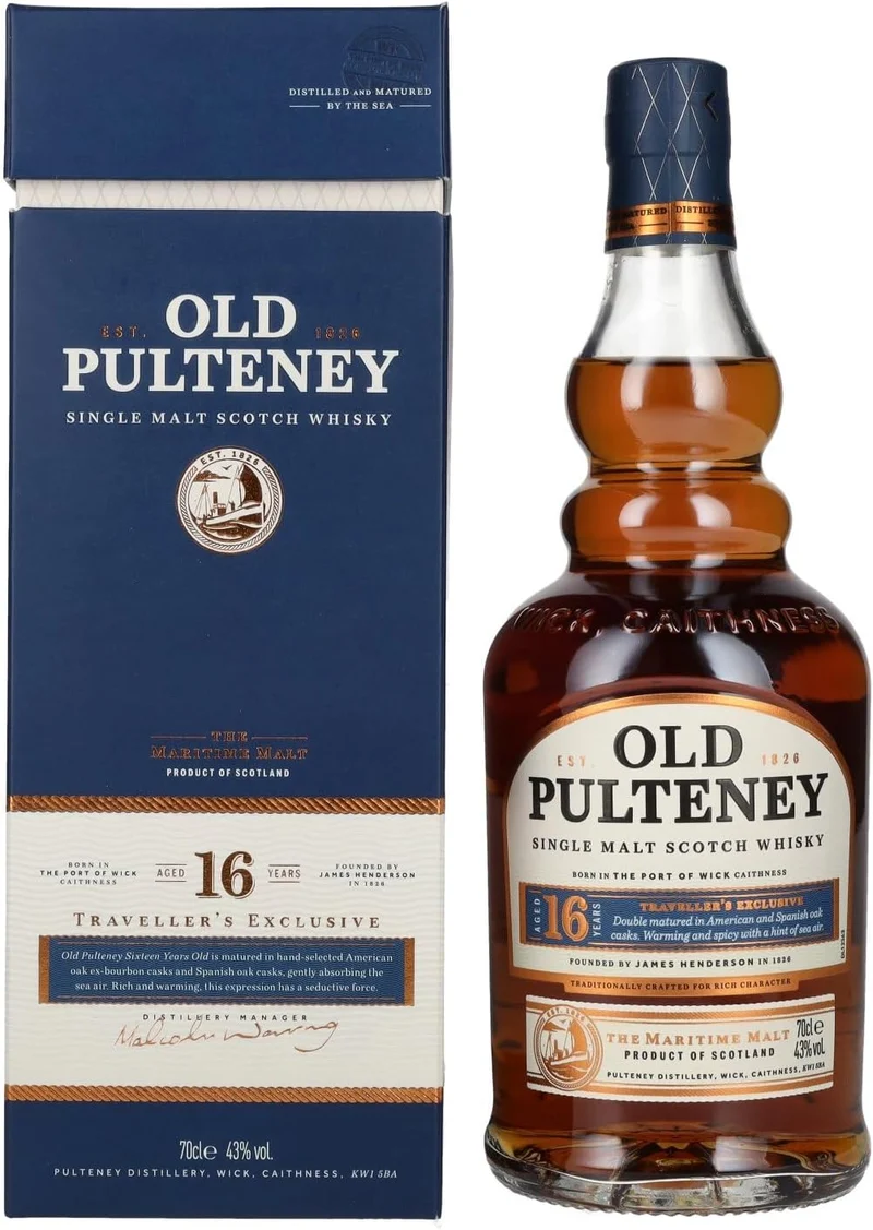 Old Pulteney 16 Jahre 0,7l, alc. 43 Vol.-%