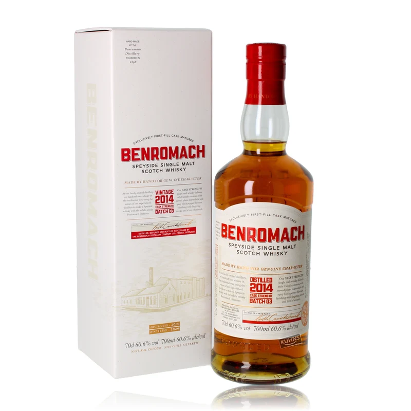 Benromach Cask Strength 2014 0,7l, alc. 60,6 Vol.-%