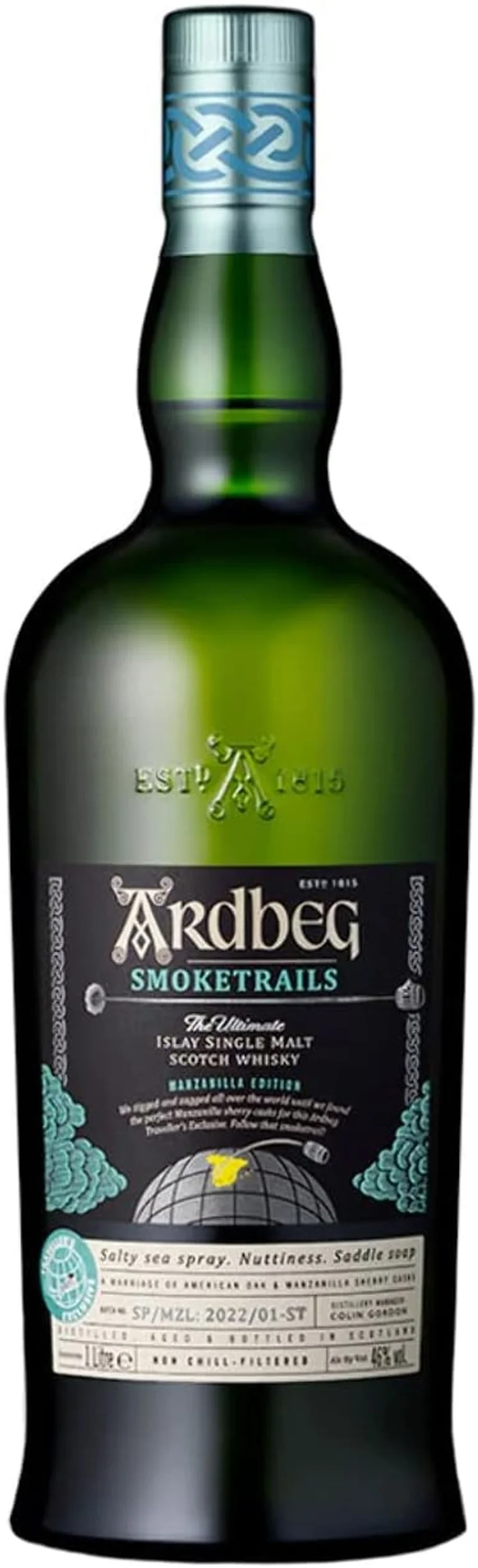 Ardbeg Smoketrails 1,0l, alc. 46 Vol.-%