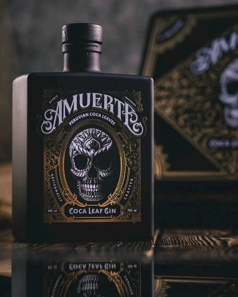 Amuerte Coca Leaf Gin Black Edition
