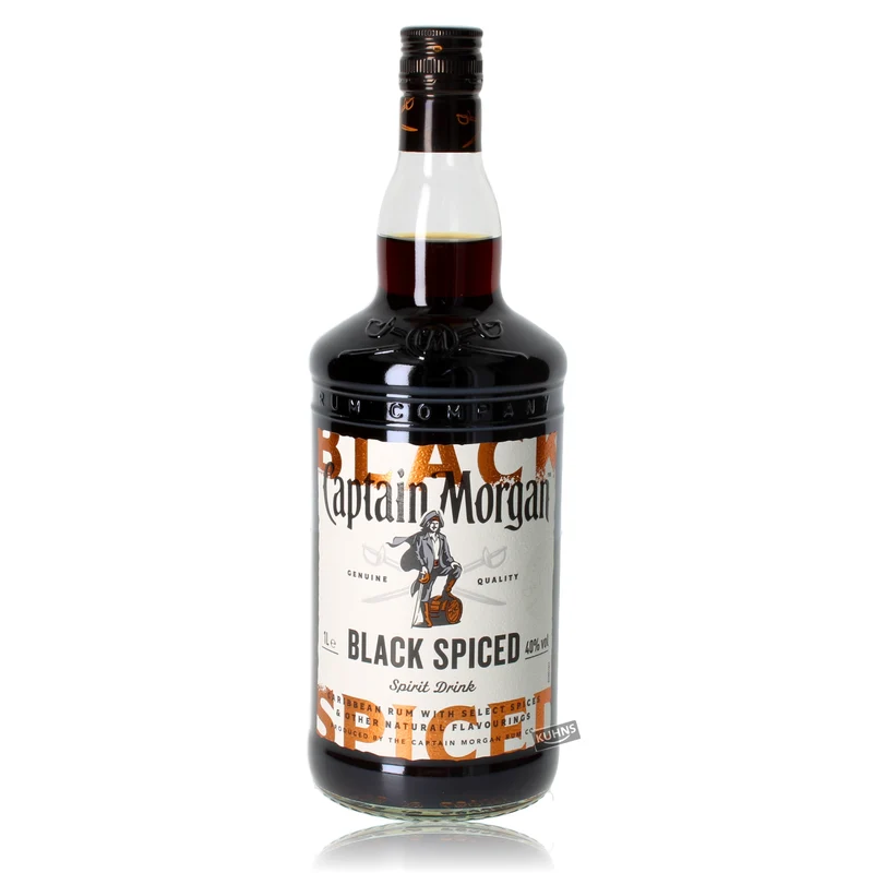 Captain Morgan Black Spiced 1,0l, alc. 40 Vol.-%, Rum Jamaika