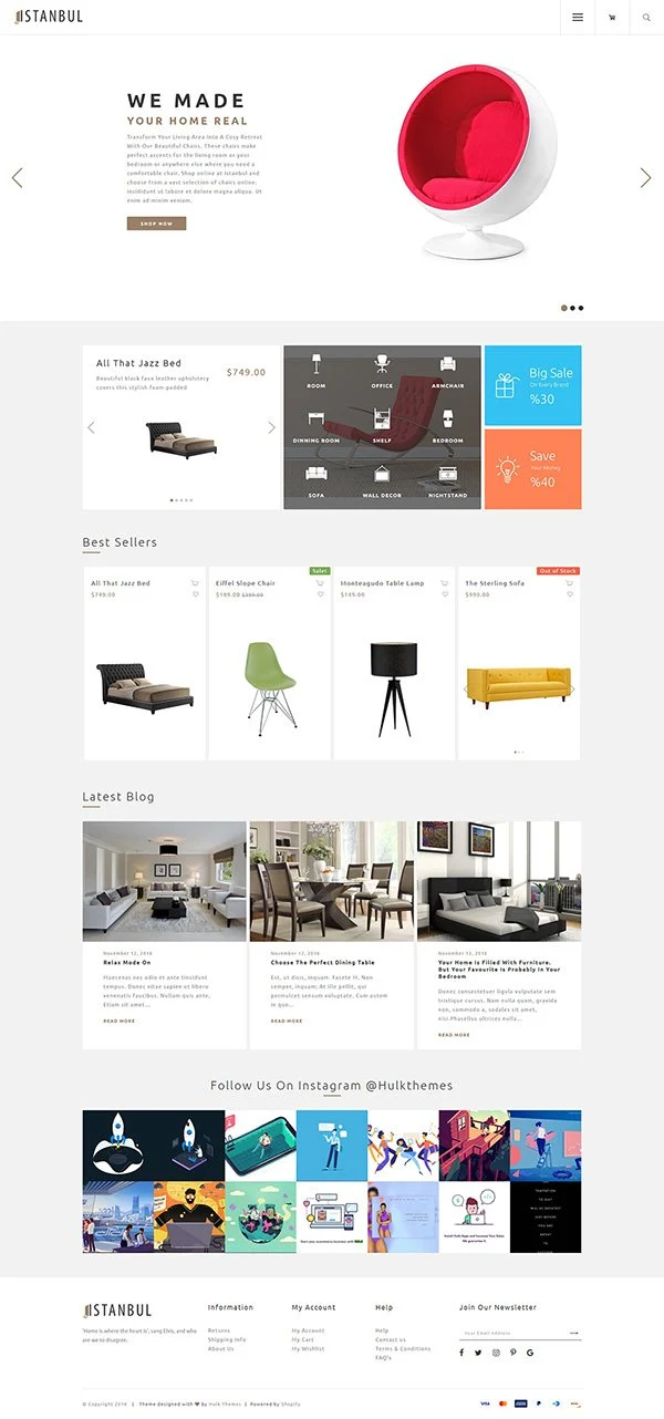 Vegetable Store Istanbul Shopify Theme