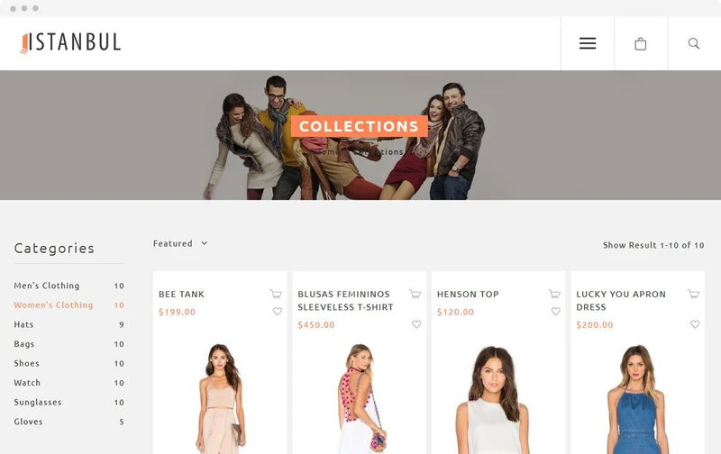 Women's Fashion Store Istanbul Shopify Theme