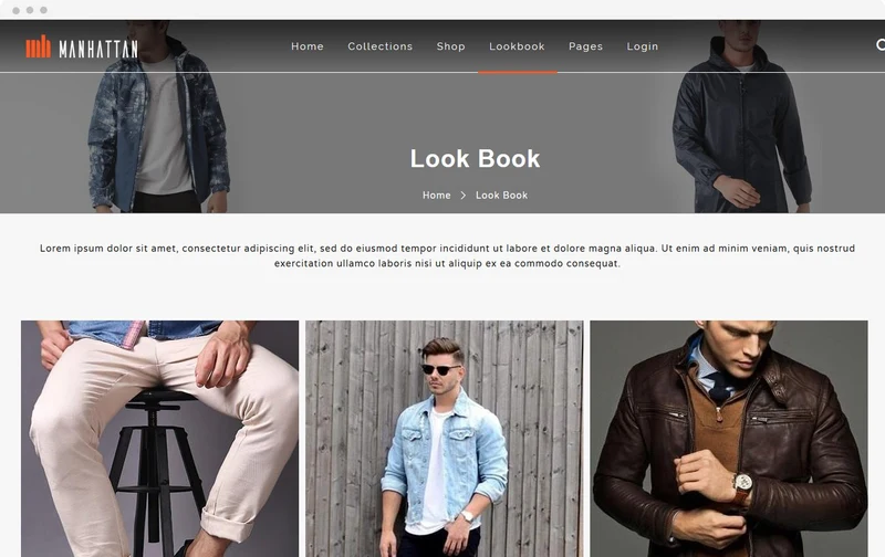 Women's Fashion Store Manhattan Shopify Theme