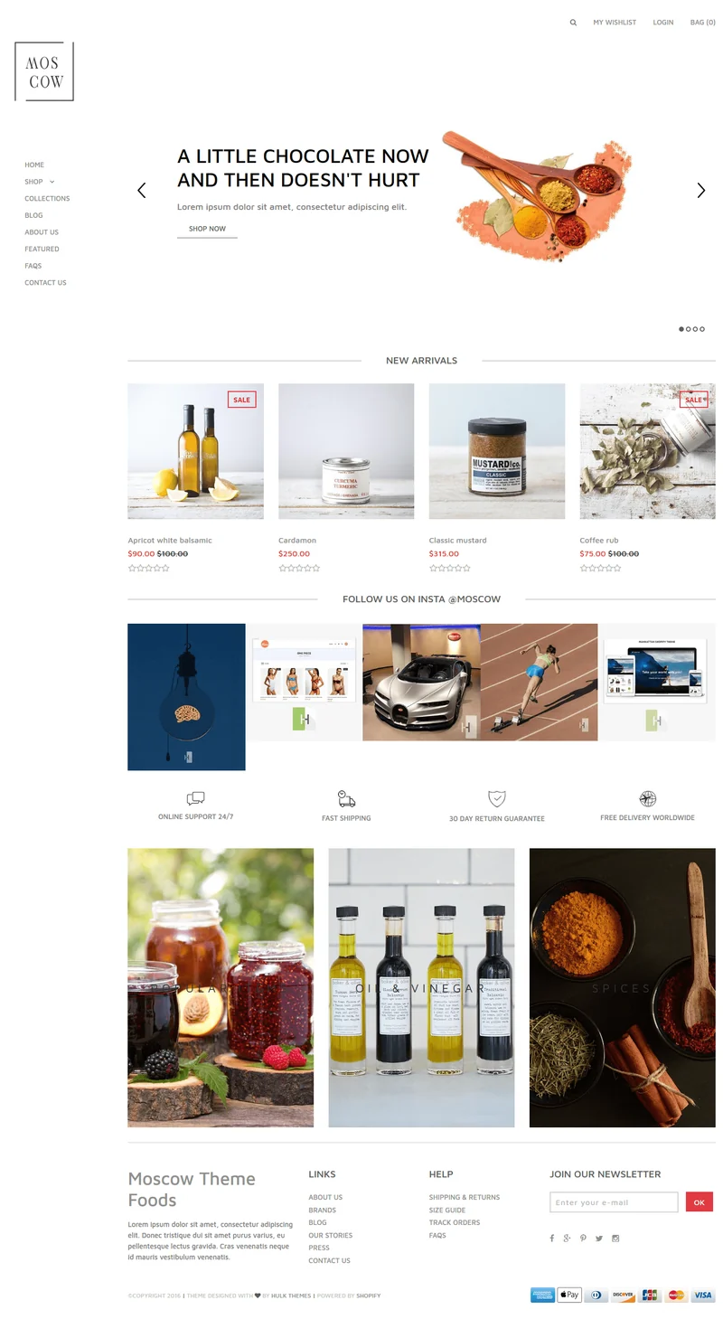 Women's Fashion Store Moscow Shopify Theme