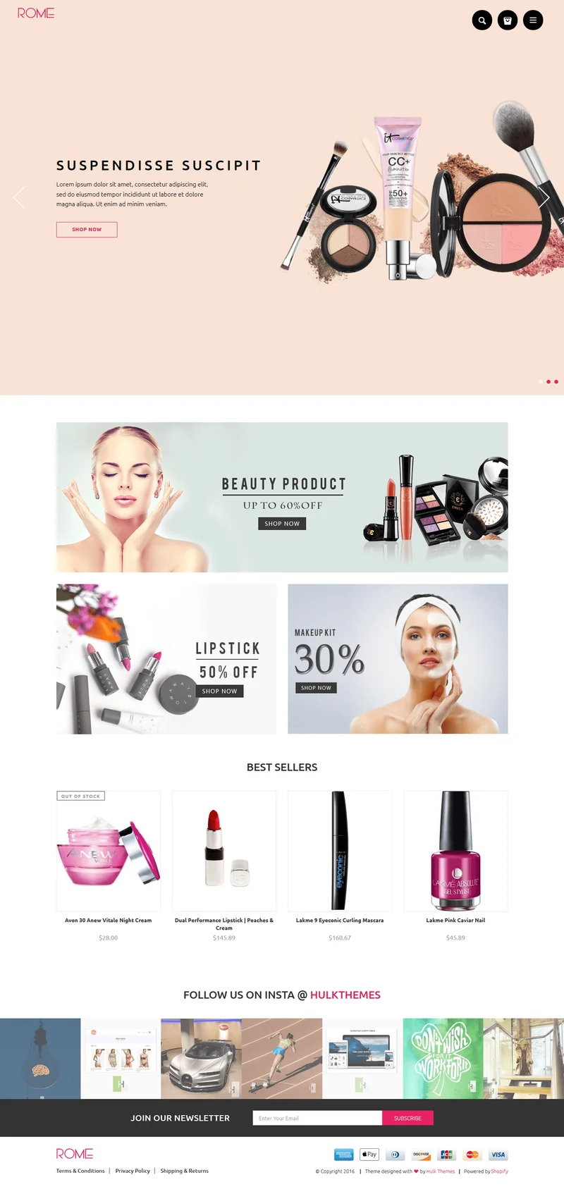 Women's Fashion Shopify Theme - Rome - HulkApps