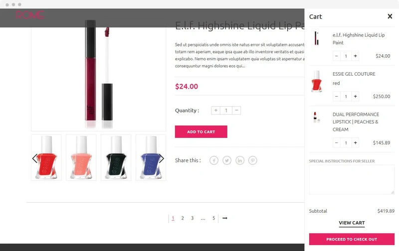 Women's Fashion Shopify Theme - Rome - HulkApps