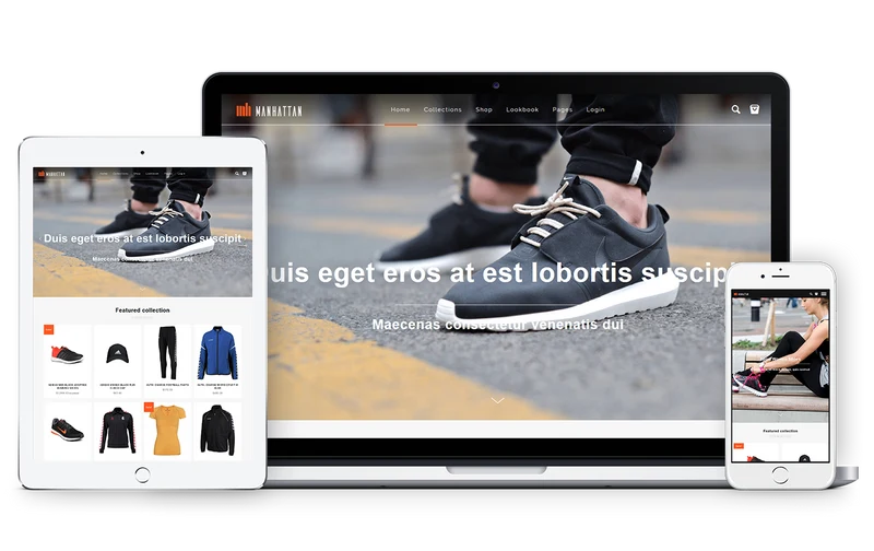Men's Fashion Store Manhattan Shopify Theme