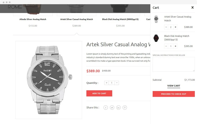 Men's Fashion Shopify Theme - Rome - HulkApps