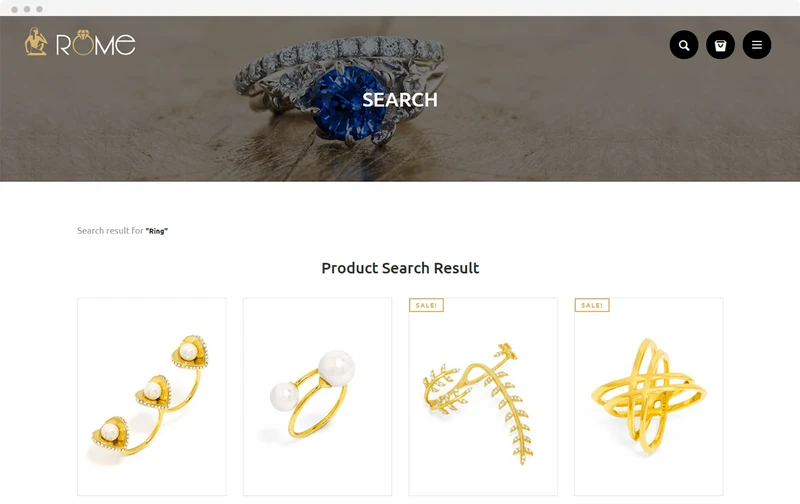 Jewelry Shopify Theme - Rome - HulkApps