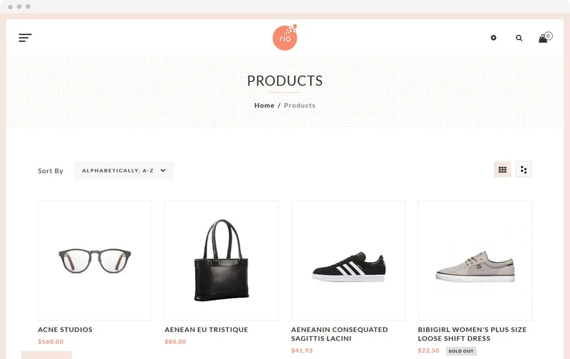 Grocery Store Rio Shopify Theme