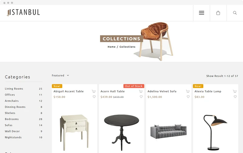 Grocery Store Istanbul Shopify Theme