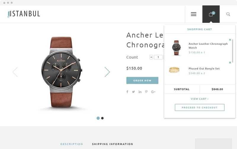 Grocery Store Istanbul Shopify Theme