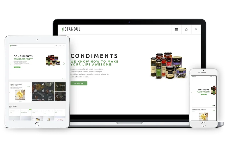 Grocery Store Istanbul Shopify Theme