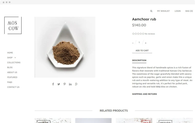 Grocery Store Moscow Shopify Theme
