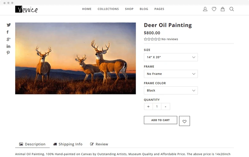 Handmade Store Venice Shopify Theme