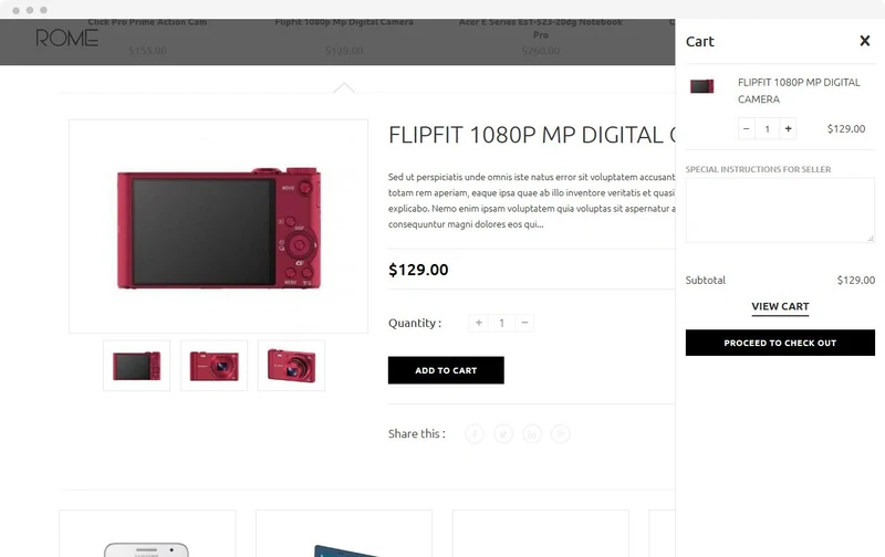Fashion Shopify Theme - Rome - HulkApps