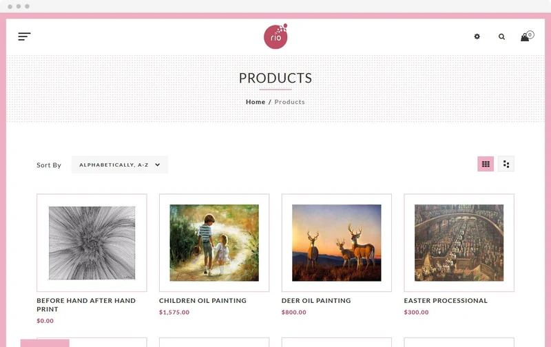 Craft Store Rio Shopify Theme