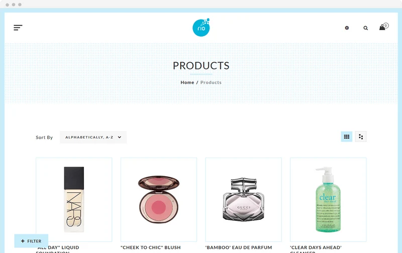 Cosmetics Store Rio Shopify Theme