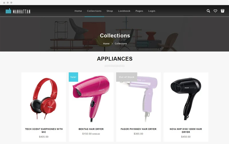Cosmetics Store Manhattan Shopify Theme