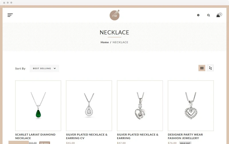 Accessories Store Rio Shopify Theme