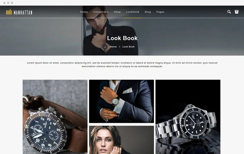 Accessories Store Manhattan Shopify Theme