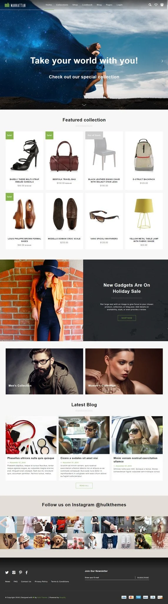 Accessories Store Manhattan Shopify Theme