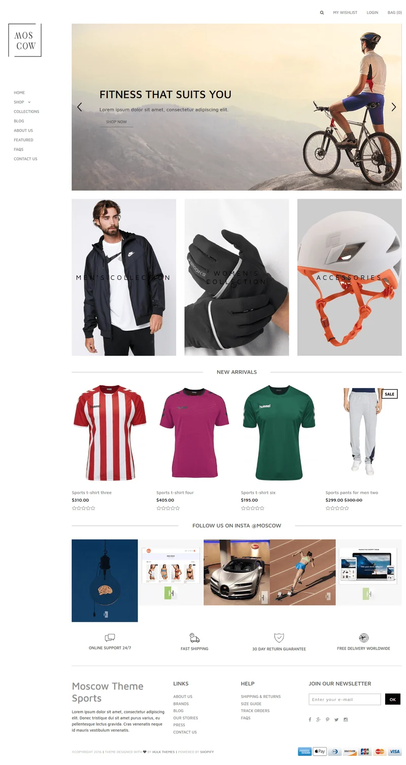 Accessories Store Moscow Shopify Theme