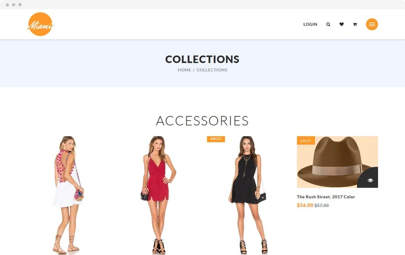 Accessories Shopify Theme - Miami