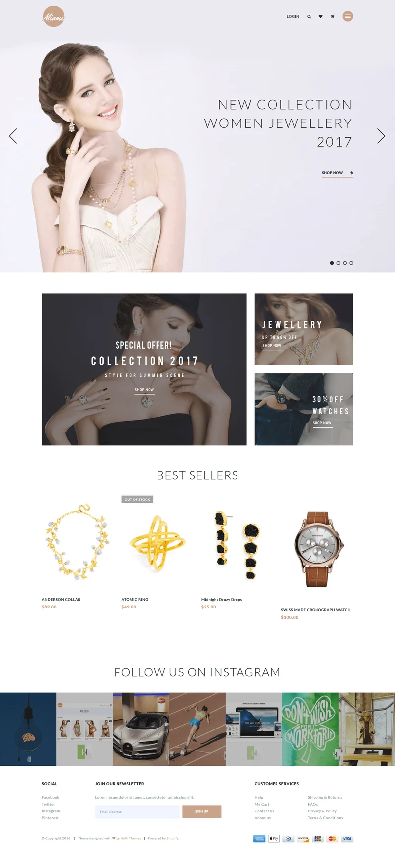 Cosmetics Shopify Theme - Miami - HulkApps