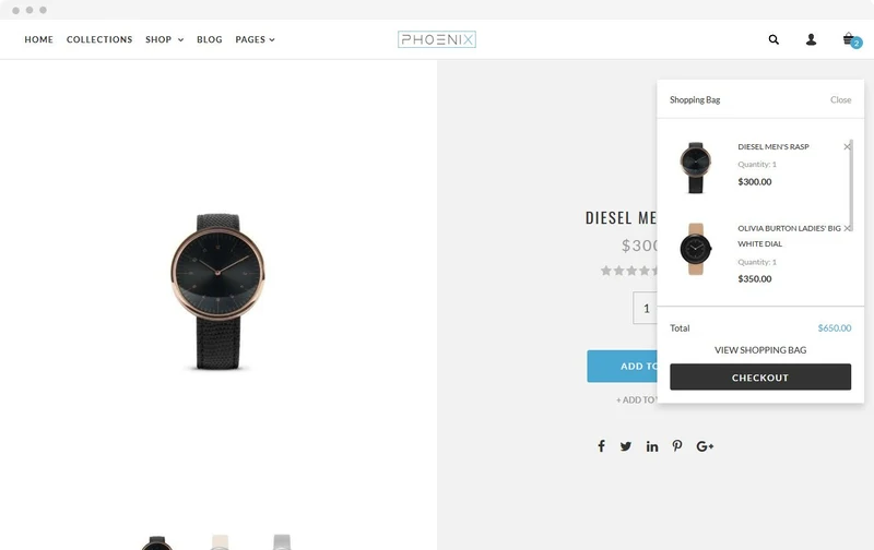 Accessories Shopify Theme - Phoenix
