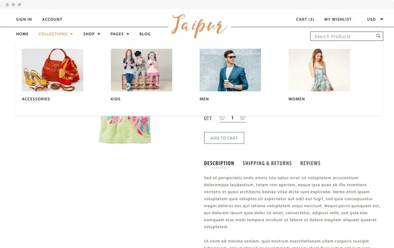 Fashion Shopify Theme - Jaipur - HulkApps