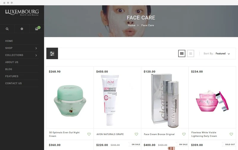 Grocery Store Luxembourg Shopify Theme