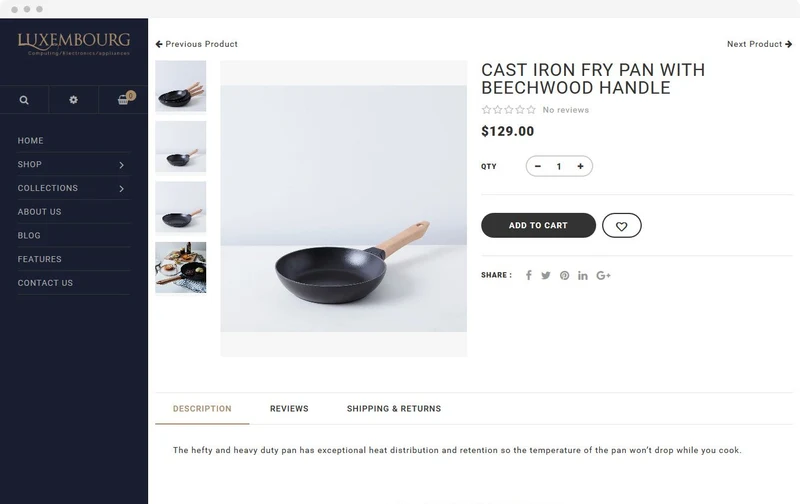 Grocery Store Luxembourg Shopify Theme
