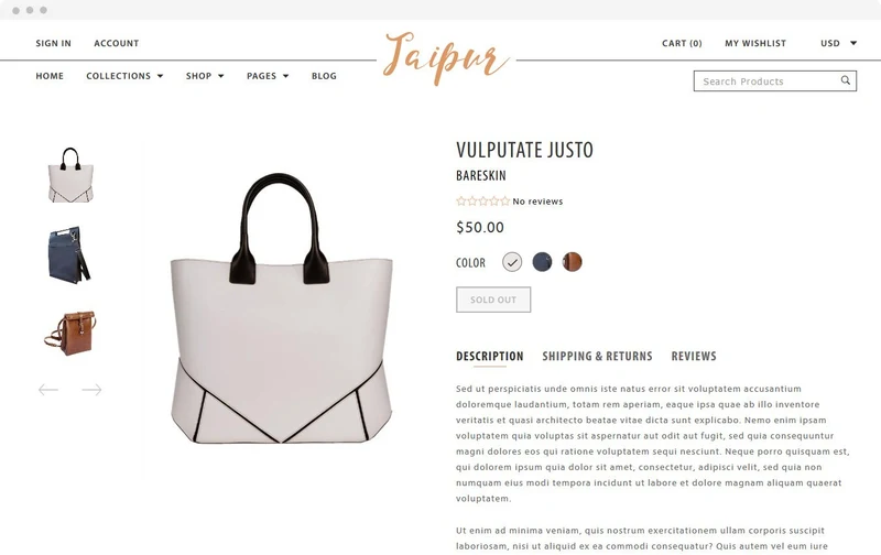 Jaipur Shopify Theme